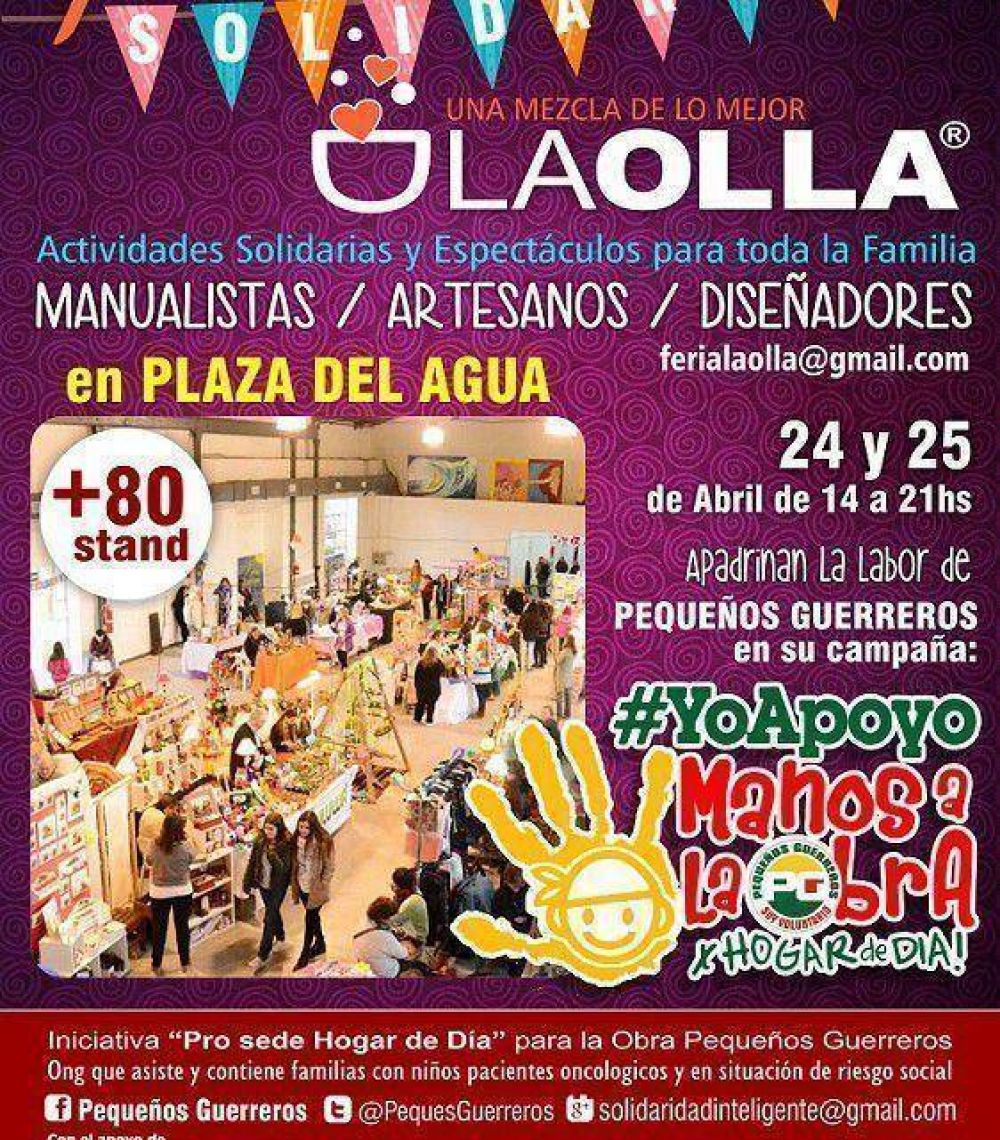 Feria La Olla por los Peque�os Guerreros