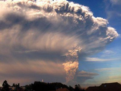 Creen que las cenizas del volc�n Calbuco llegar�n al sur de Mendoza el viernes