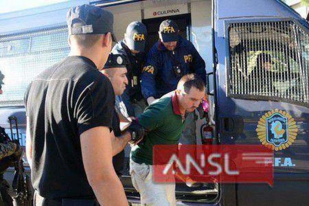 Vogel fue trasladado a la c�rcel de Pampa de las Salinas
