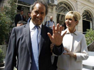 Rodr�guez Sa�, De La Sota y Moyano: �La estrategia de Scioli 2015?