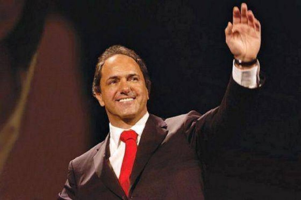 �Que el verdadero cambio no sea volver a empezar�, dijo Scioli