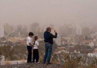 Erupci�n del Calbuco: visibilidad reducida en la regi�n por la nube de ceniza 