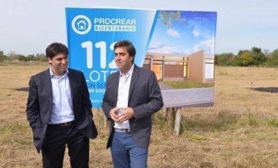 Anuncian la creaci�n de 112 lotes para el plan Pro.Cre.Ar