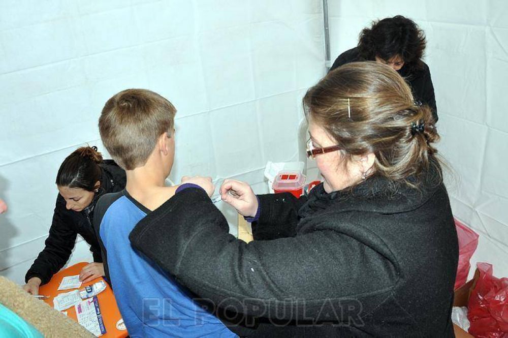 Llegaron las vacunas antigripales a Olavarr�a