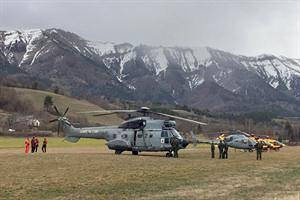 La zona del accidente de Germanwings ya est� limpia de restos materiales