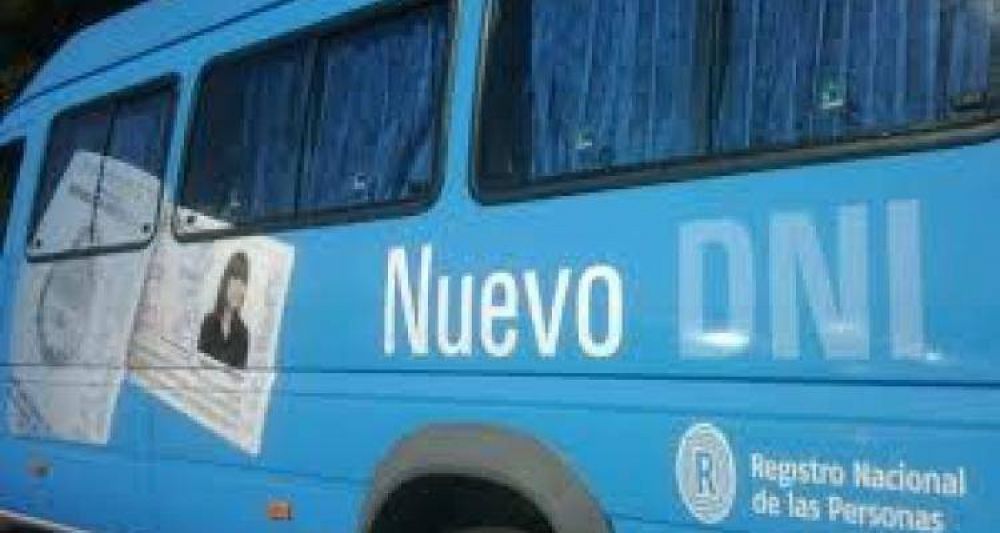 DNI: El Domingo los mviles en Gobernador Castro