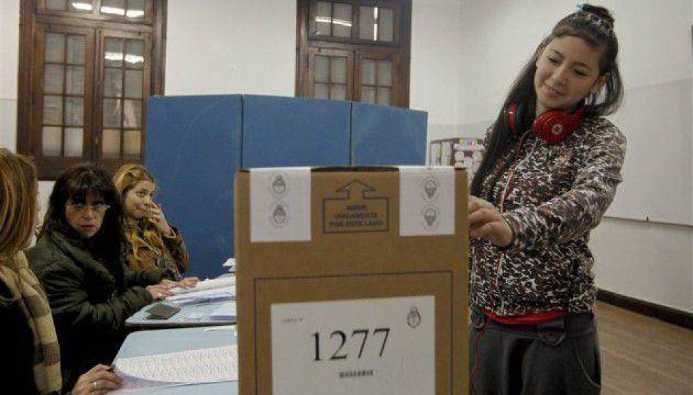 PASO: unos 40 mil j�venes de entre 16 y 18 a�os podr�n votar