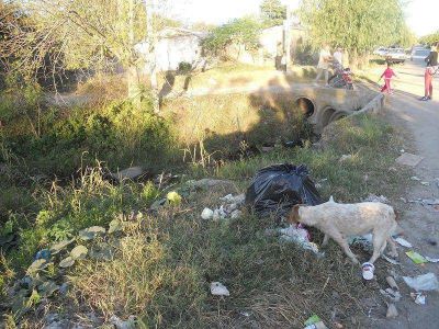 La Provincia pidi� al Municipio que se haga cargo del �vergonzoso� estado del Arroyo Regimiento
