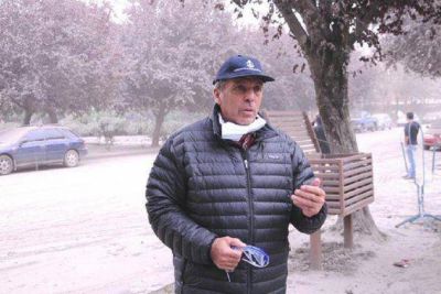 Jun�n de los Andes es la ciudad m�s perjudicada por la lluvia de cenizas