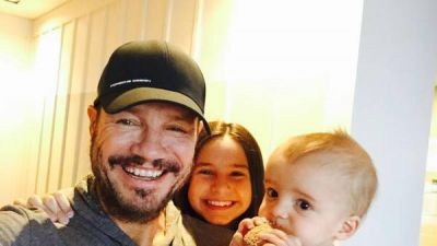 Tinelli fue a votar con Lorenzo