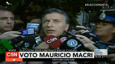 Vot� Mauricio Macri: 