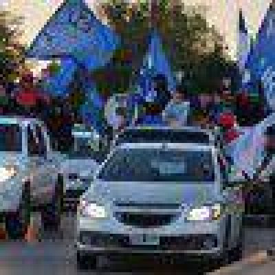 Se hizo hoy la segunda marcha para pedir por la libertad de Claudio Vidal