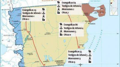 Comodoro es la segunda ciudad de Chubut con m�s iglesias no cat�licas