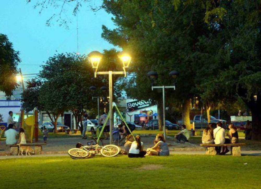 Plaza San Martn: quejas por ruidos y consumo de alcohol