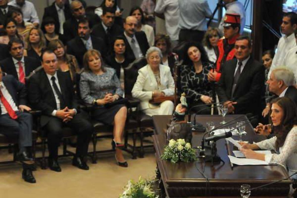 La gobernadora abrir� el per�odo de sesiones ordinarias con su mensaje anual en la Legislatura