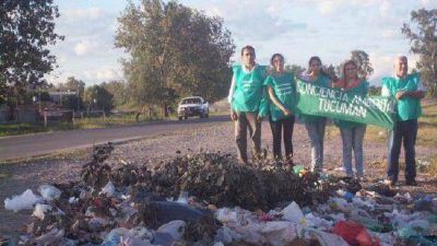 Reclaman m�s limpieza en las entradas a la Capital tucumana