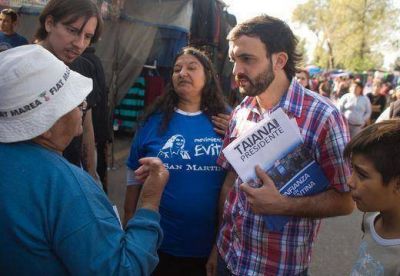 Leonardo Grosso, de campa�a por San Mart�n