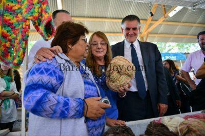 Alicia Kirchner estuvo en Baradero junto a su candidato a Gobernador Carlos Castagneto.