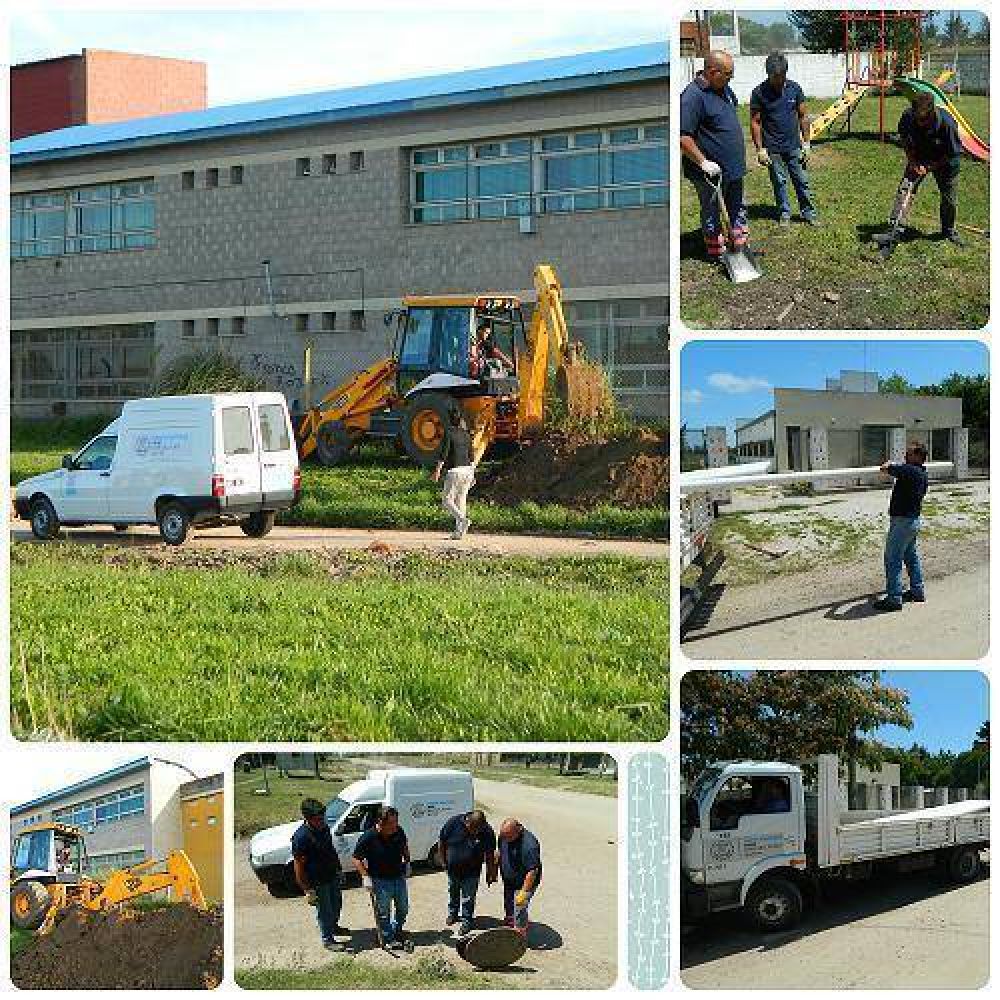 OSSE realiza limpieza de tanques y cisternas en escuelas provinciales