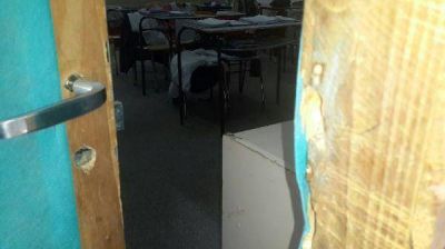 Robaron una escuela cuatro veces en menos de 10 d�as