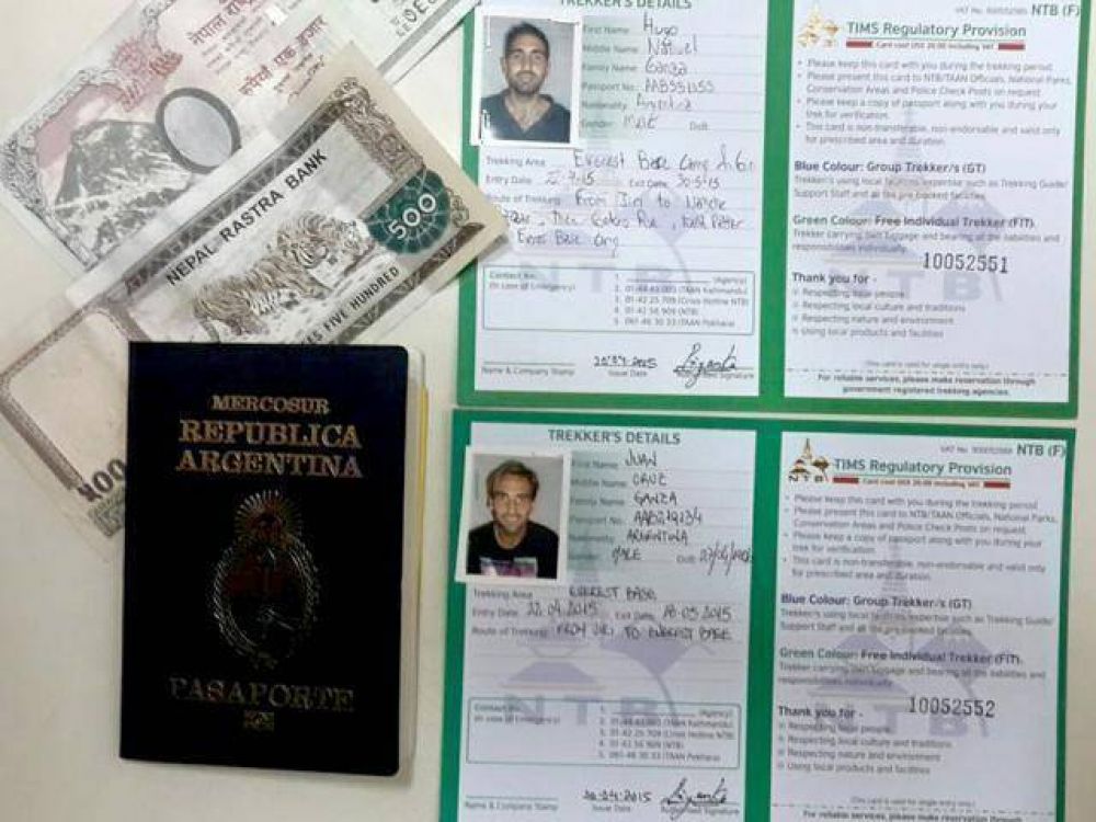 Nepal: aparecieron los bernalenses