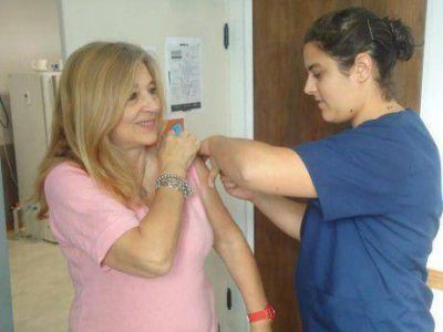 Se inici� la campa�a de vacunaci�n antigripal en el distrito de Alberti