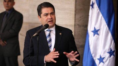 El presidente hondure�o confirm� que con EEUU evitaron un plan del narco para matarlo