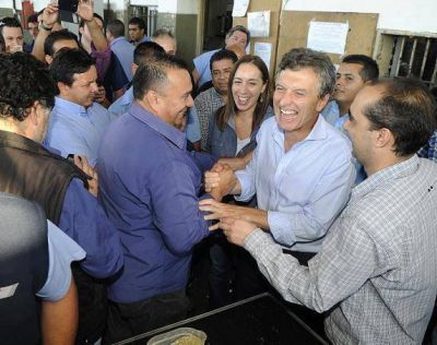 Macri en Mor�n dijo que con Vidal habr� m�s Metrob�s en la Provincia