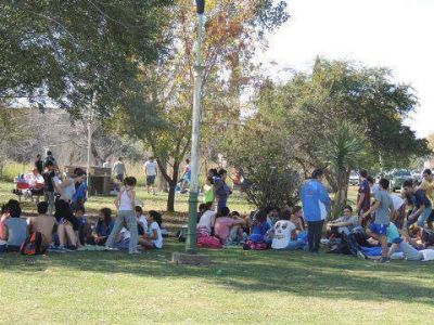 Actividad a pleno en Los Andes