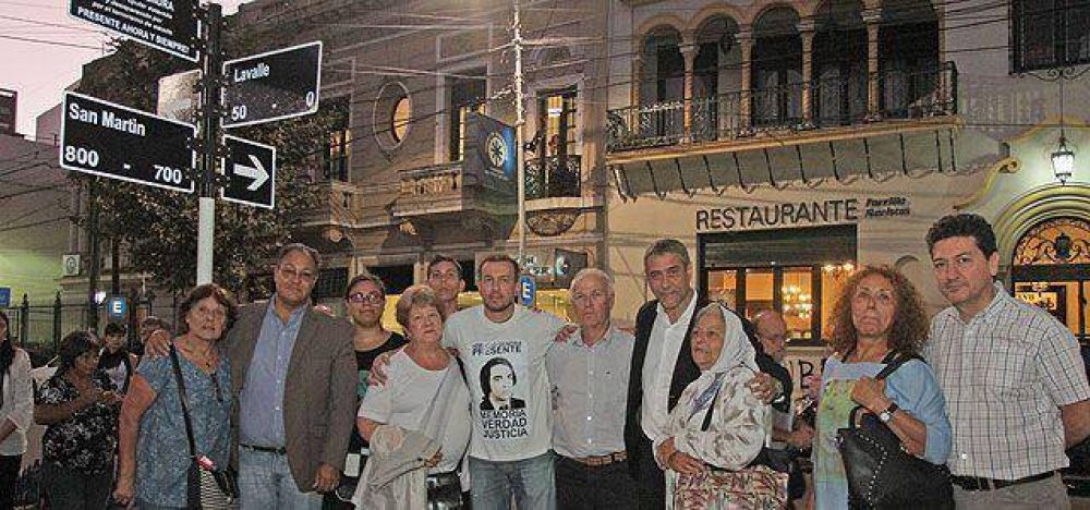 Avellaneda y un nuevo homenaje a desaparecidos