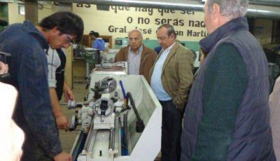 En la T�cnica, el CFP N� 401 expuso los cursos ante el intendente