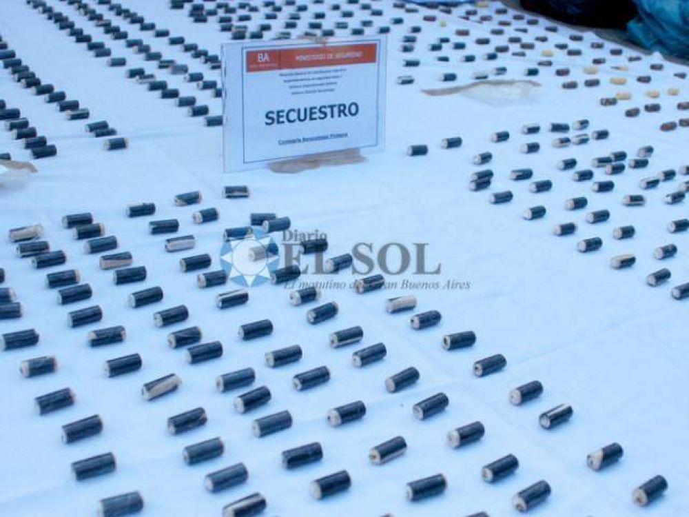 Secuestran m�s de 80 kilos de coca�na