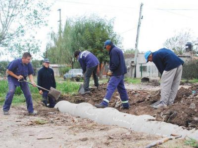 Obras de limpieza