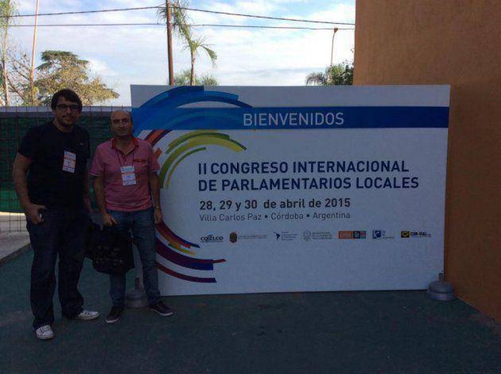 Concejales locales en el Congreso Internacional de Parlamentarios
