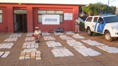 M�s droga en Corrientes: casi 500 kilos de marihuana y cuatro detenidos