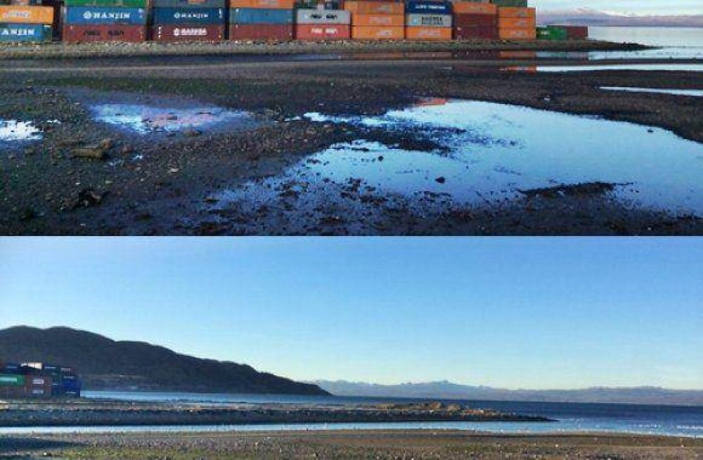 El Municipio de Ushuaia realiz a mayor recuperacin costera de los ltimos aos