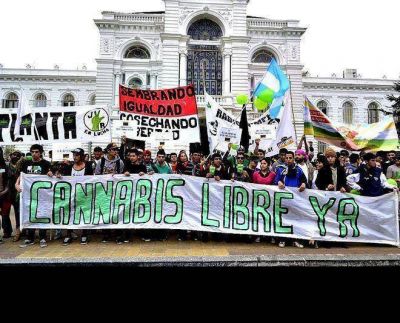 Se viene una nueva Marcha Mundial de la Marihuana y en La Plata convocan a plaza San Mart�n