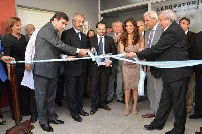 El Intendente infante Infante particip� de la inauguraci�n de un laboratorio v�a videoconferencia con la Presidenta