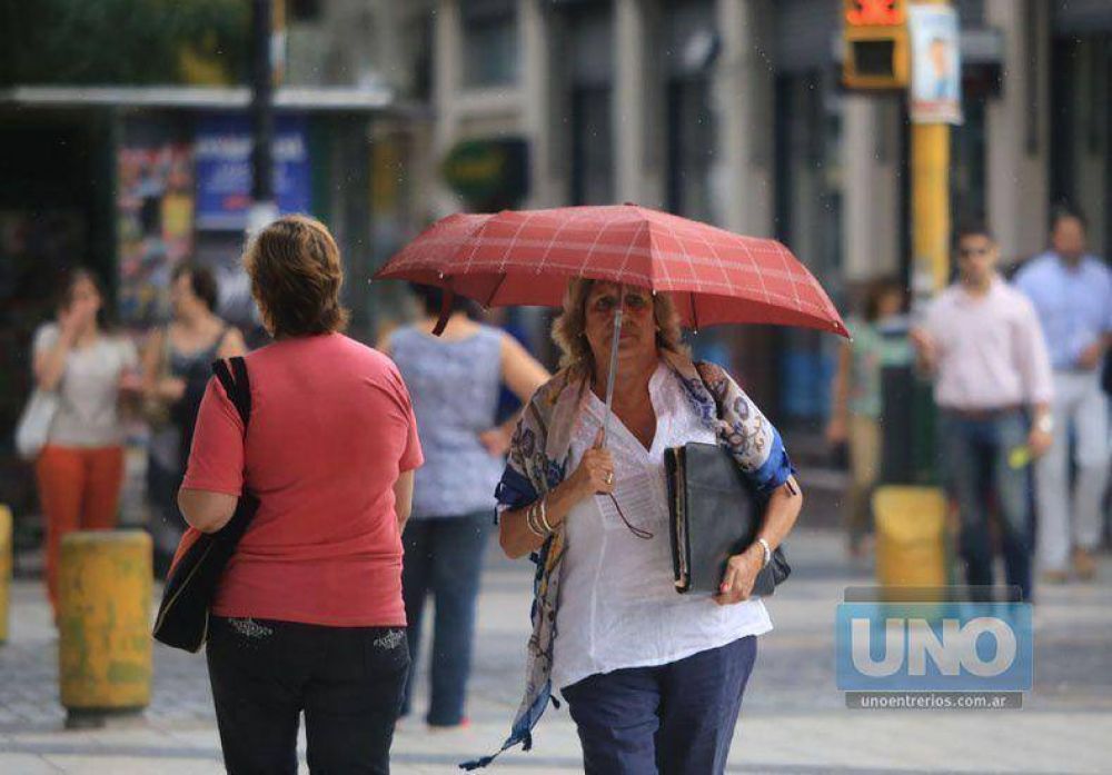 Probabilidad de lluvias y una m�xima de 27 grados en la provincia