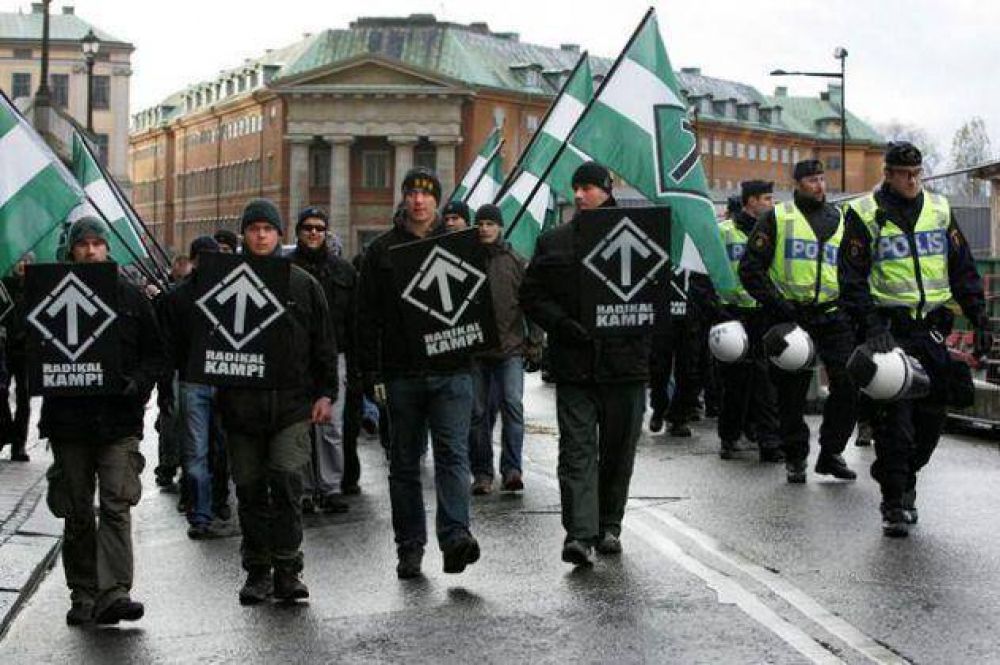 Antisemitismo. Miembros de grupos neonazis irrumpieron en una conferencia de un sobreviviente del Holocausto en Suecia