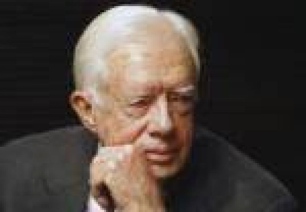 Jimmy Carter canceló su visita a Gaza