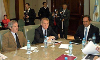Scioli inici� el di�logo pol�tico con De Narv�ez y Sol� y fij� otro encuentro en un mes