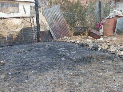 Se emborrach� e incendi� la casa donde viv�a
