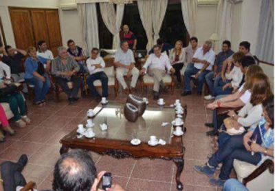CGT se comprometi� a trabajar por la candidatura de Casas
