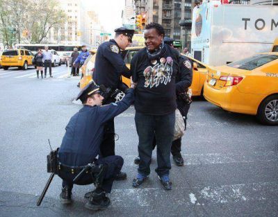 Detienen decenas de personas en las manifestaciones de Nueva York