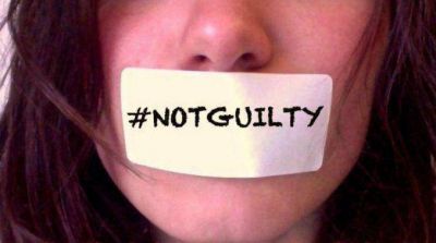 #NotGuilty Una joven le escribi� una carta abierta al hombre que abus� de ella