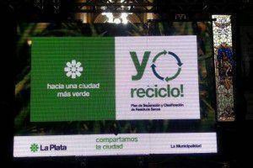 La Plata: relanzaron el programa Yo reciclo