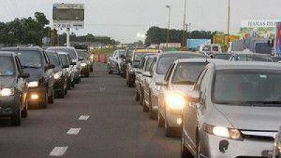 Fin de semana largo: circulan 1.390 veh�culos por hora hacia la Costa Atl�ntica