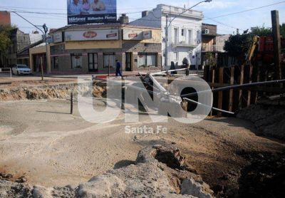 Realizar�n una asistencia financiera a los comercios y empresas afectados por el socav�n de calle Urquiza