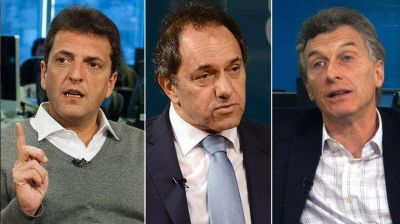 Scioli, Macri y Massa tienen algo en com�n: la indefinici�n del vice